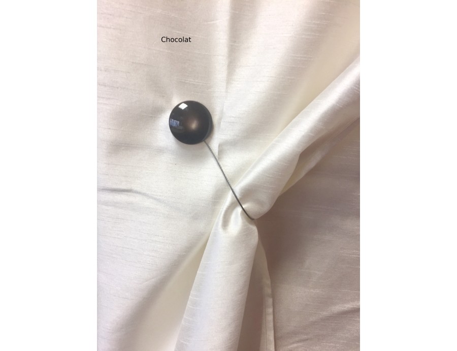 Petite embrasse aimantés AGATHE chocolat