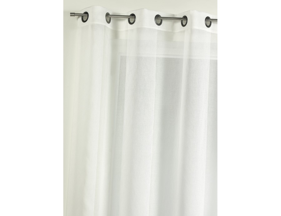 Voilage prêt à poser LYON ivoire 140 x 248 cm