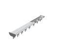Rail extra plat DS blanc 11 mm de hauteur