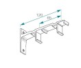 Support double mur pour rail chemin de fer 24 x 16 mm Boulet