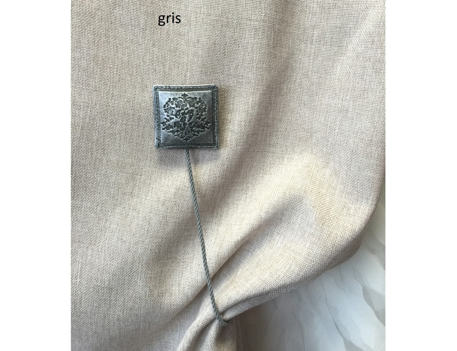 Embrasse aimantée MARQUISE gris