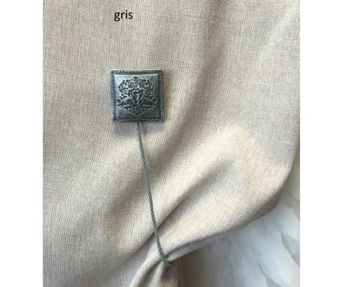 Embrasse aimantée MARQUISE gris