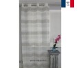 Voilage prêt à poser CAGNAC beige 140 x 243 cm