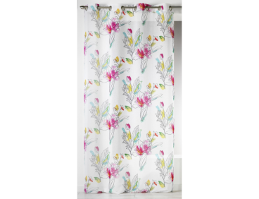 Voilage prêt à poser RIO multicolore 140 x 240 cm