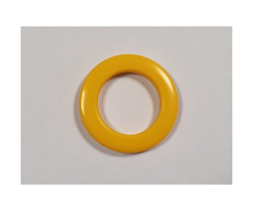 Oeillets à clipser jaune pour rideaux, 40 mm lot de 10