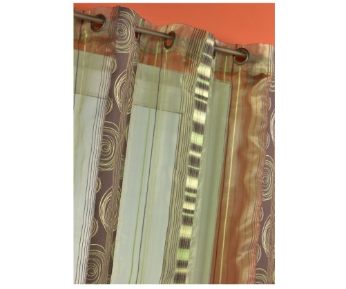 Voilage prêt à poser NADOR bambou. DERNIERES PIECES