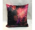 Coussin GALAXY fushia déhoussable 45 x 45 cm Coussin GALAXY fushia déhoussable 45 x 45 cm