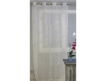 Voilage prêt à poser MURATO chocolat 140 x 260 cm