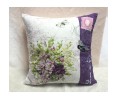 Housse de coussin Panier de fleurs 40 x 40 cm