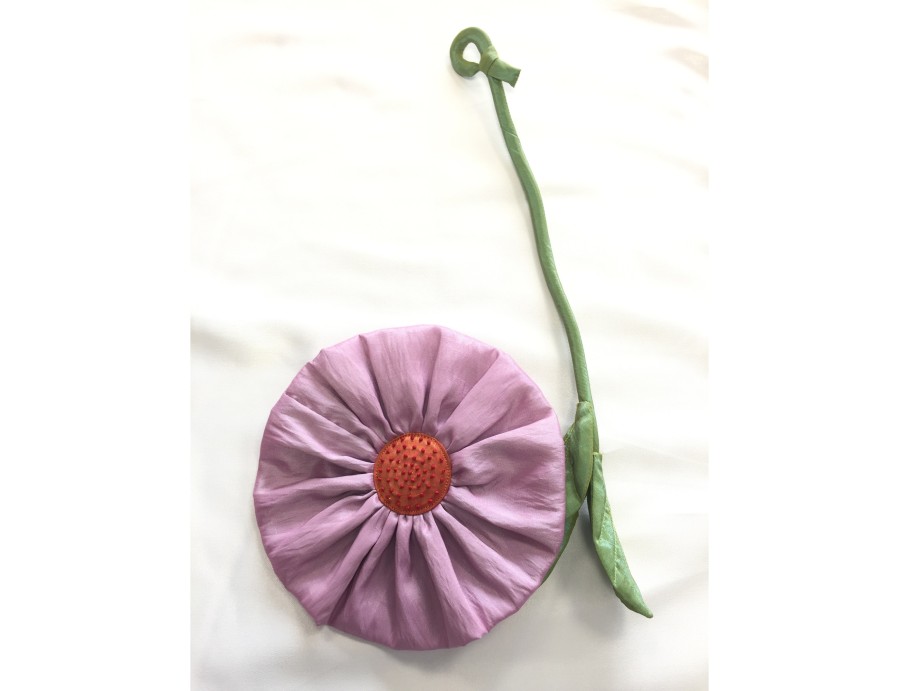 Embrasse col de cygne POMPADOUR parme