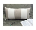 Coussin LYDIE beige déhoussable 30 x 60 cm