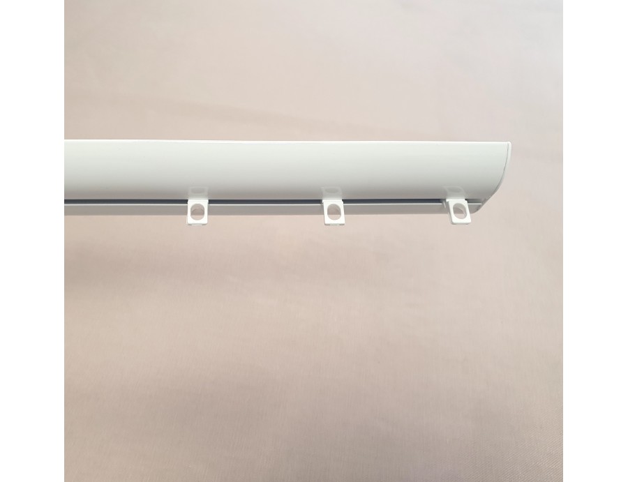 Rail extra plat DSXL blanc 1,5 cm de hauteur