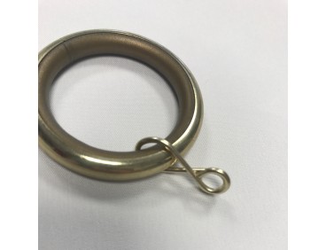 Agrafes Lyre laiton pour anneaux (paquet de 10)