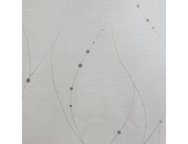 Voilage avec pattes cachés AMOUR blanc 140 x 260 cm