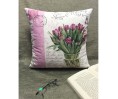 Housse de coussin Bouquet de fleurs 40 x 40 cm