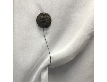 Embrasse aimantée JODHPUR chocolat