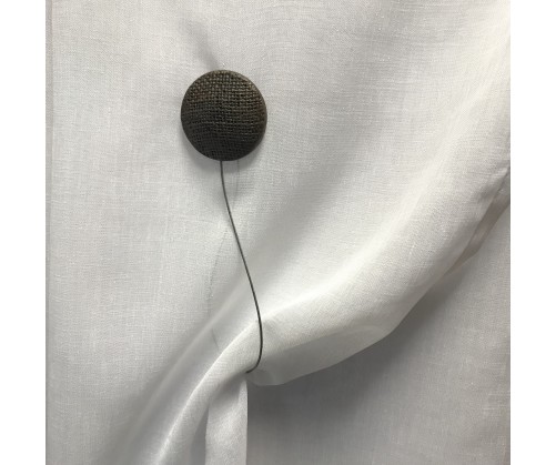 Embrasse aimantée JODHPUR chocolat