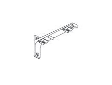 Supports double mur pour rail plat CS Boulet