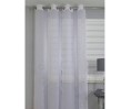 Voilage prêt à poser NINA gris 140 x 240 cm