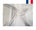 Voilage sur mesure argent et gris (jusqu'à 290 cm de haut). Ref 09763