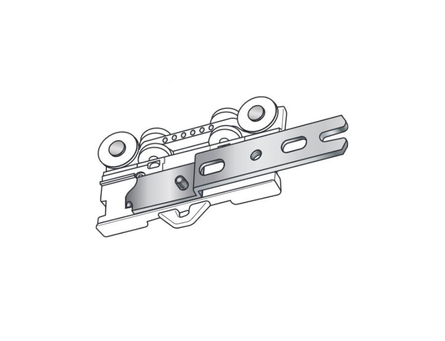 Conducteur croisant arrière pour rail plat CS Boulet