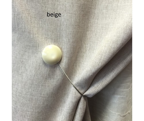 Petite embrasse aimantés AGATHE beige