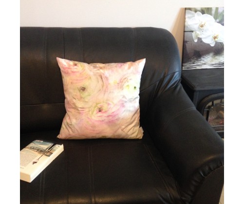 Coussin VITAMINE, déhoussable 48x 48 cm