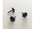 Clous tapissier 11mm noir brillant, Lot de 250