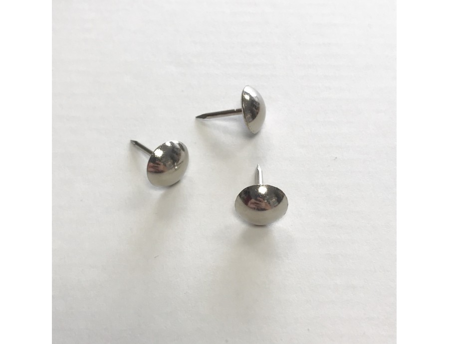 Clous tapissier 10,5 mm nickelé, Lot de 250