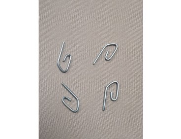 Crochet escargot en acier (paquet de 10)