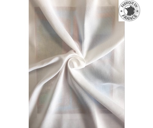 Tissus blanc uni au mètre en grande hauteur 300 cm