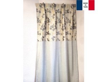 Rideaux isolant thermique NEVILLE beige pour tringle portière