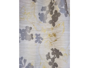 Rideaux ruflette isolant thermique NEVILLE beige pour tringle portière 132 x 235 cm