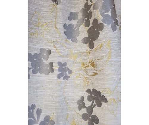 Rideaux ruflette isolant thermique NEVILLE beige pour tringle portière 132 x 235 cm