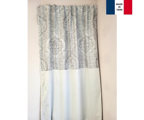 Rideaux isolant thermique PLEVIN beige pour tringle portière
