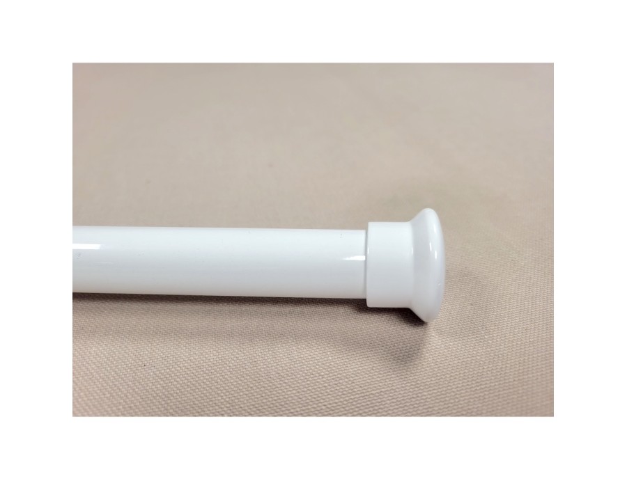 Embout chapeau blanc pour tube de 20 mm la paire