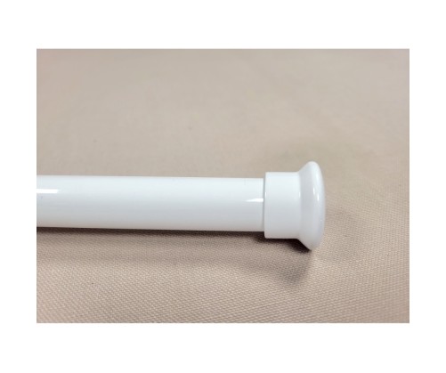 Embout chapeau blanc pour tube de 20 mm la paire (collection Tendance)