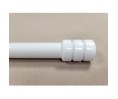 Embout Cylindre blanc pour tube de 20 mm la paire