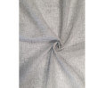 Voilage sur mesure en lin gris uni (jusqu'à 290 cm de haut). Ref 3879-90