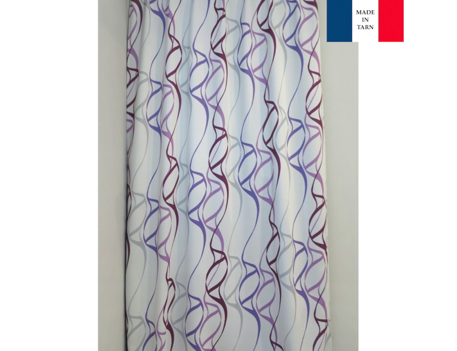 Rideau occultant, VEGA parme 140 x 242 cm