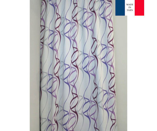 Rideau occultant, VEGA parme 140 x 242 cm