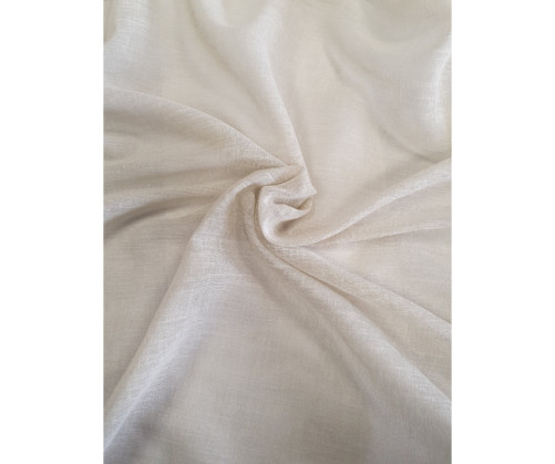 Rideaux Vitrages sur mesure en lin couleur beige lin