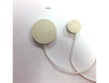 Embrasse aimantée VELAY beige