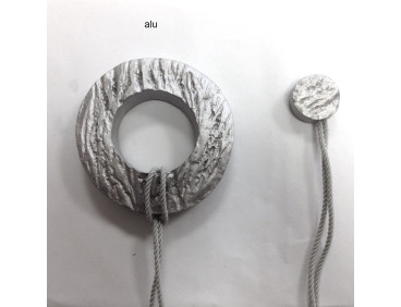 Embrasse aimantée SANCY argent