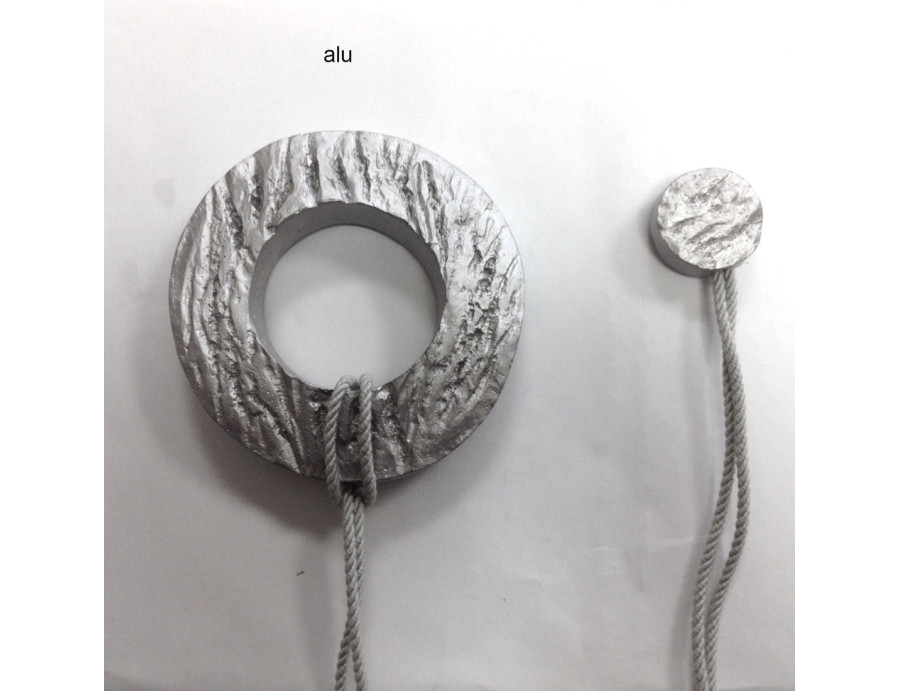 Embrasse aimantée SANCY argent