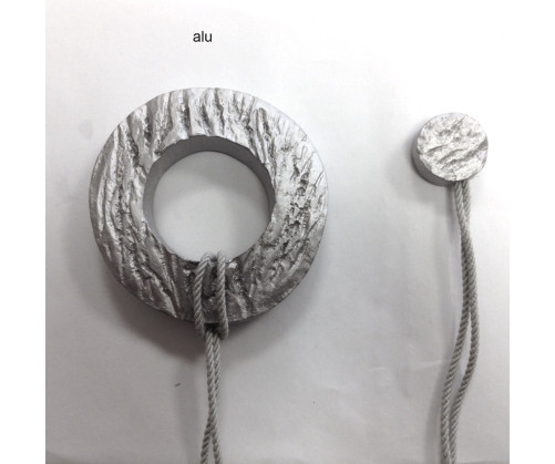 Embrasse aimantée SANCY argent