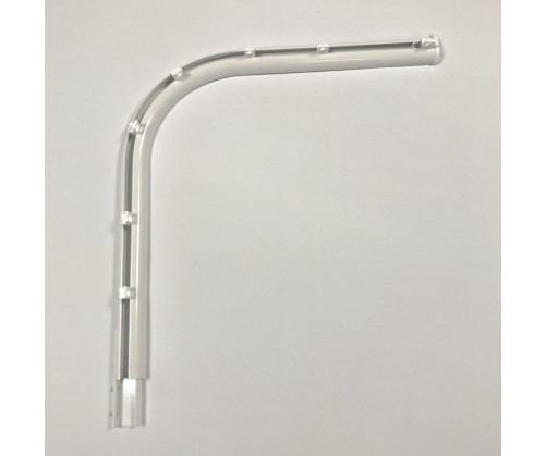 Coude pour rail extra plat DS