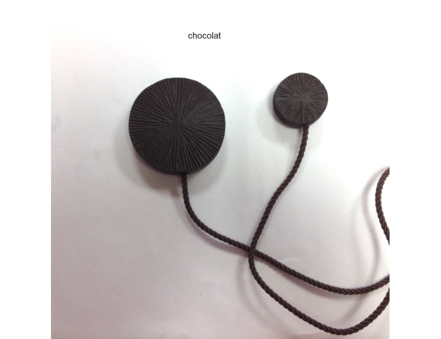 Embrasse aimantée VELAY chocolat