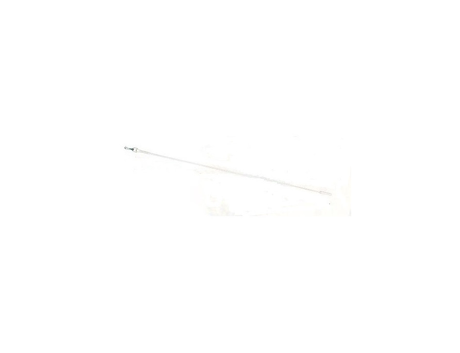 Lance rideau en acier plastifié blanc