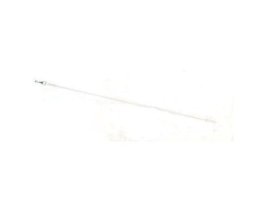 Lance rideau en acier plastifié blanc